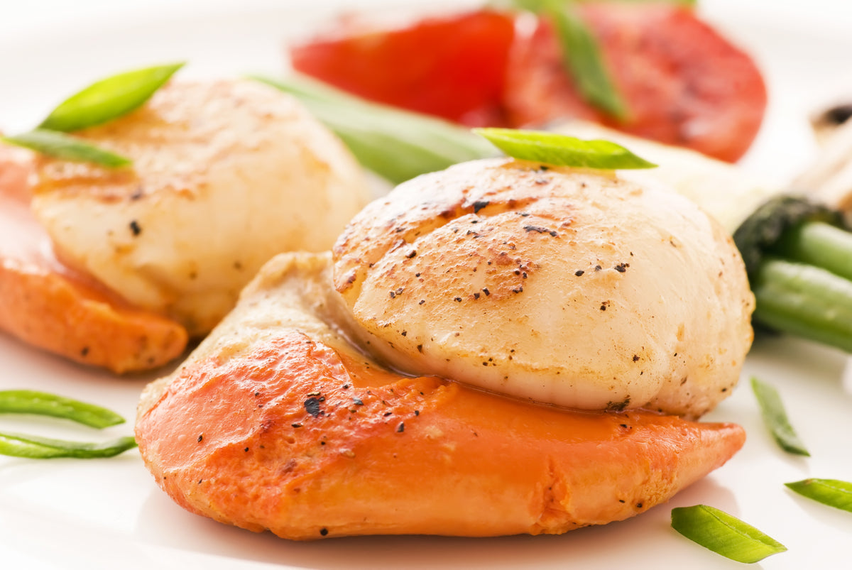 GARLIC &amp; HERB BUTTER SCALLOPS
&ndash; Poseidon Oysters &amp; Seafood Supplies
