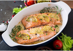 OVEN BAKED SALMON